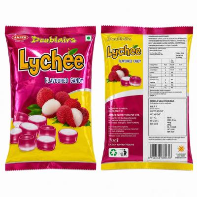 DOUBLAIRS LYCHEE FLAVOURED CANDY - 424g